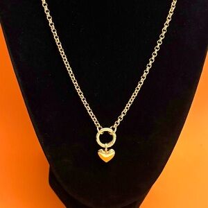 Baublebar Gold Heart Pendant Necklace